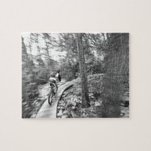 Puzzle Aaron Rodgers en VTT sur le Stairway to