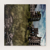 Puzzle Abandonné | Bâtiments Apocalyptiques Post Urbains (Horizontal)