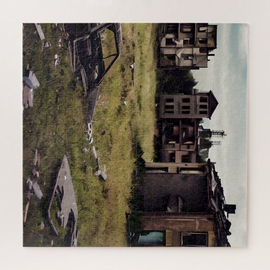 Puzzle Abandonné | Bâtiments Apocalyptiques Post Urbains (Horizontal)