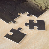 Puzzle Abbaye au milieu des chênes par Caspar David Fried (Côté)