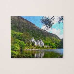 Puzzle Abbaye de Kylemore Connemara Galway Irlande.