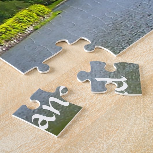 Puzzle Abbaye de Kylemore Connemara Galway Irlande. Jigsa (Côté)