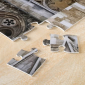 Puzzle Abbaye de Westminster - fenêtre en verre teinté - (Côté)