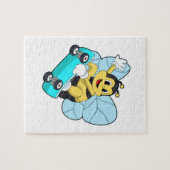 Puzzle Abee comme patineur avec skateboard (Horizontal)