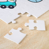 Puzzle Abeille à roulettes (Côté)