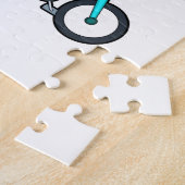 Puzzle Abeille à vélo (Côté)