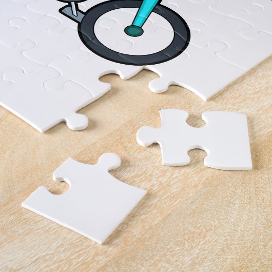 Puzzle Abeille à vélo (Côté)