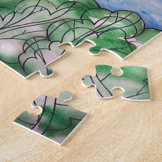 Puzzle Abeille au miel (Côté)