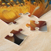 Puzzle Abeille dans le jardin fleuri (Côté)