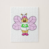 Puzzle Abeille en tant qu'infirmière avec trousse First a (Vertical)