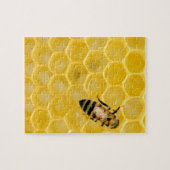 Puzzle abeille et nid d'abeille (Horizontal)
