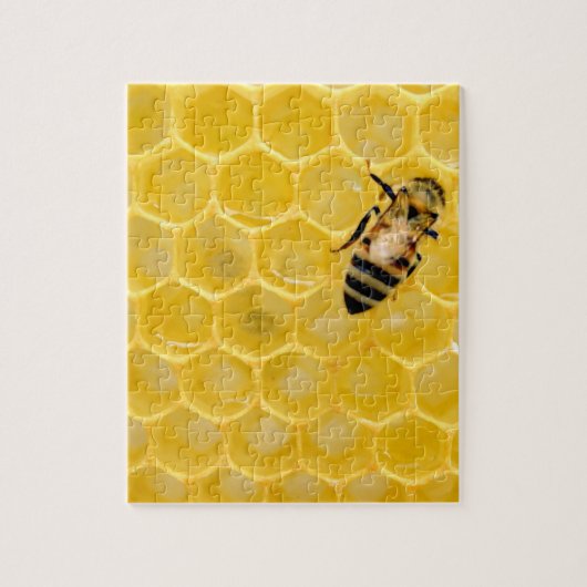 Puzzle abeille et nid d'abeille (Vertical)