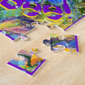 Puzzle Abeille occupée : Insecte et oublie-moi-pas les fl (Côté)