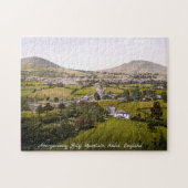 Puzzle Abergavenny Holy Mountain, Pays de Galles Angleter (Horizontal)