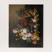 Puzzle Abondance florale : La vie morte de Severin Roesen (Vertical)