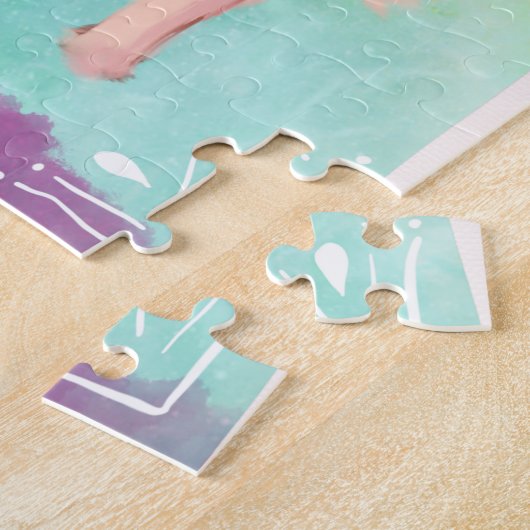 Puzzle abondant d'animal d'esprit de porc (Côté)