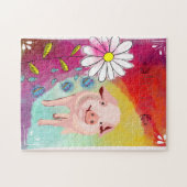 Puzzle abondant d'animal d'esprit de porc (Horizontal)