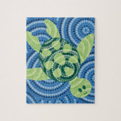 Puzzle Aboriginal turtle (Vertical)