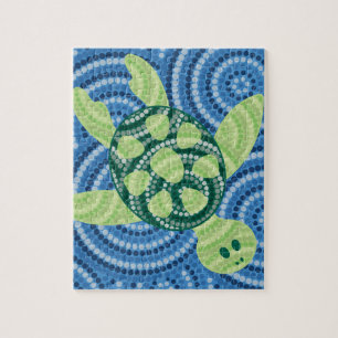 Puzzle Aboriginal turtle