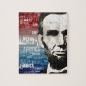 Puzzle Abraham Lincoln (Vertical)