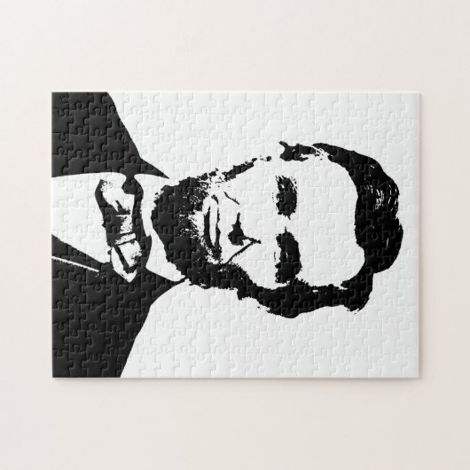 Puzzle Abraham Lincoln (Horizontal)
