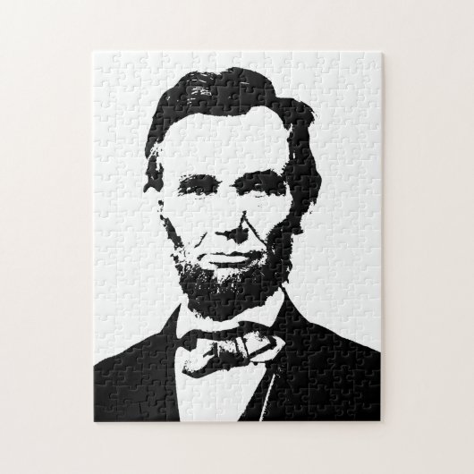 Puzzle Abraham Lincoln (Vertical)