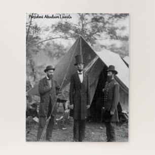 Puzzle Abraham Lincoln 16e président des États-Unis.