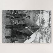 Puzzle Abraham Lincoln 16ème Président de l'Amérique. (Horizontal)