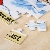 Puzzle Abraham Lincoln & Mary Todd Petit Déjeuner En Cham (Côté)