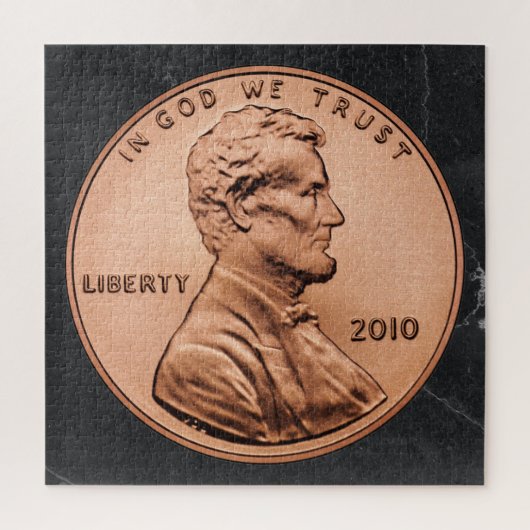 Puzzle Abraham Lincoln | Penny (Vertical)