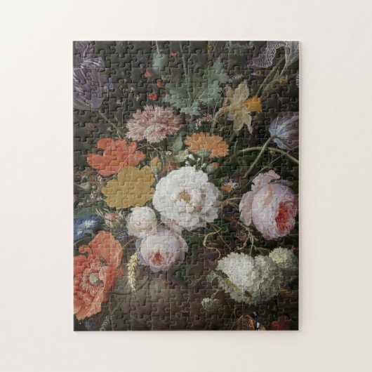 Puzzle Abraham Mignon - La Vie Encore Avec Des Fleurs Et (Vertical)