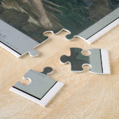 Puzzle Abraham offrant vers le haut de son fils Isaac, (Côté)