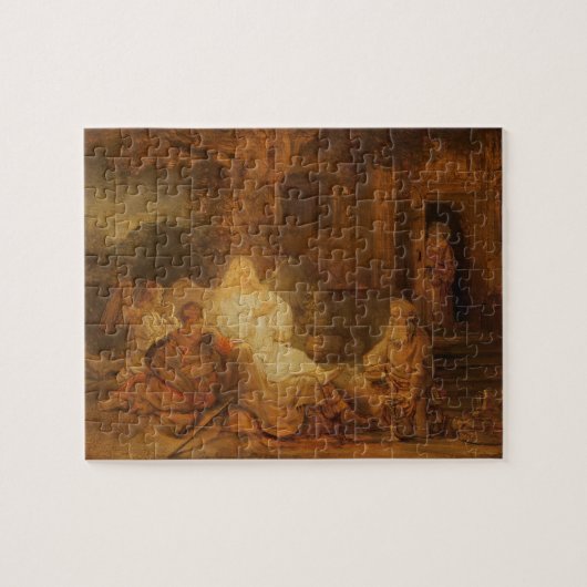 Puzzle Abraham reçoit les trois anges, 1646 (huile sur la (Horizontal)