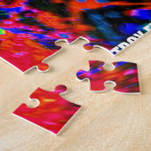 Puzzle Abrégé sur bidimensionnel Puzzel éclaboussure (Côté)