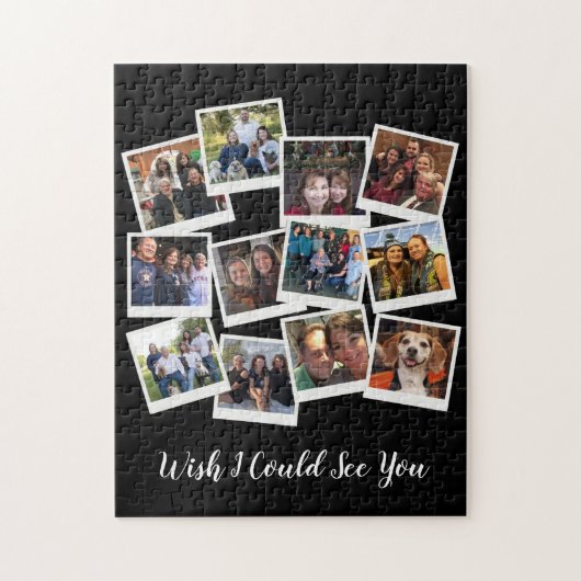 Puzzle Abri En Place Photo Collage Moderne Coronavirus (Vertical)