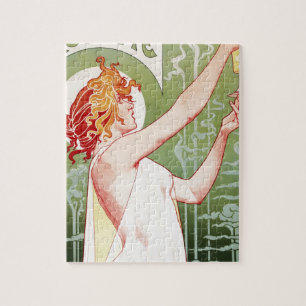 Puzzle Absinthe Robette vintage publicité Art nouveau
