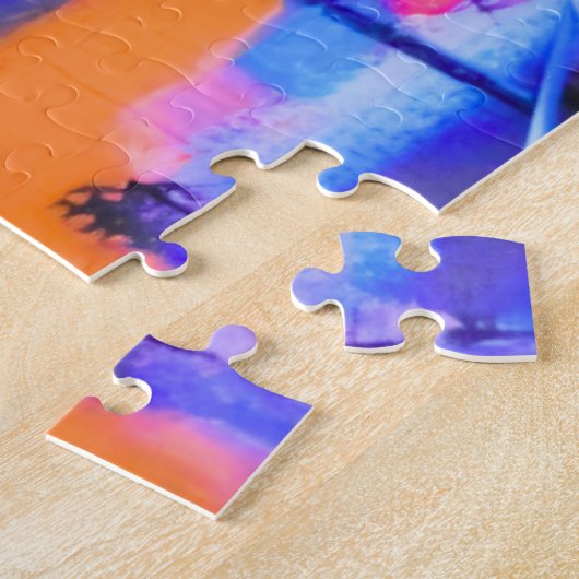 Puzzle Abstract Background Colorful (Côté)