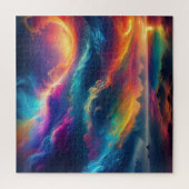 Puzzle Abstract Compostion of a Color Perfect storm (Vertical)