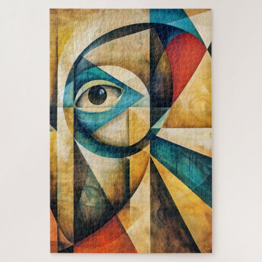 Puzzle Abstract Gaze (Vertical)
