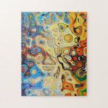 Puzzle Abstract Mosaic Colorful Painting Gift<br><div class="desc">Abstract Mosaic Colorful Painting Gift</div>