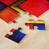 Puzzle abstrait (Côté)