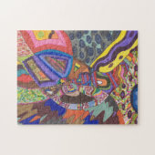 Puzzle Abstrait 109, art original (Horizontal)