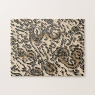 Puzzle Abstrait Alien Tribal