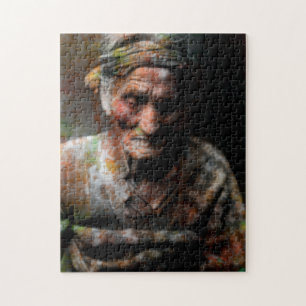 Puzzle Abstrait Amérindien