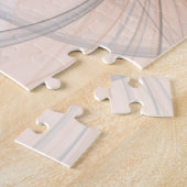 Puzzle Abstrait Anthracite Grey Sienna Art moderne fracta (Côté)