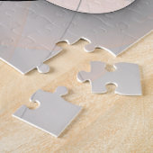 Puzzle Abstrait Anthracite Gris Sienne Forme Nom fractal (Côté)