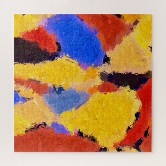 Puzzle Abstrait au milieu du siècle (Horizontal)