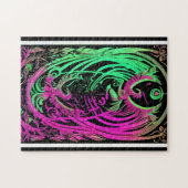 Puzzle Abstrait avien vibrant - 252 pièces (Horizontal)