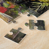 Puzzle Abstrait Boho Haunted House Floral Collage (Côté)