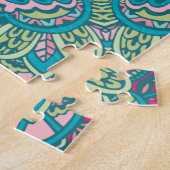 Puzzle Abstrait Boho Mandala Je Suis Assez Affirmation (Côté)